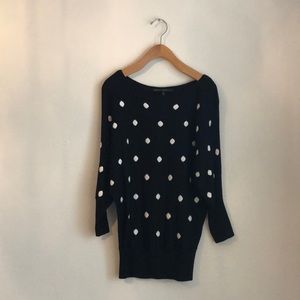 WHBM Polka Dot Sweater